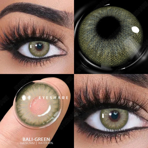 EYESHARE Aurora Blue Green Colored Contact Lenses