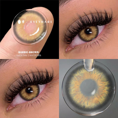 EYESHARE Myopia Colored Contact Lenses - Fashion Gray