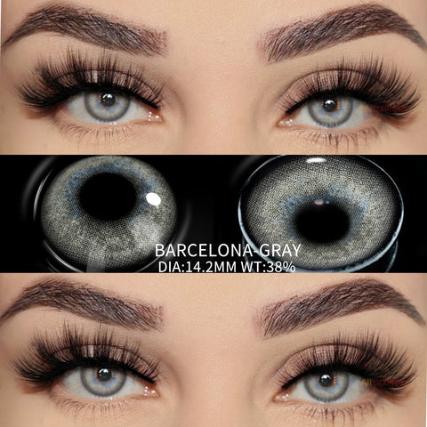 EYESHARE Gray Colored Contact Lenses