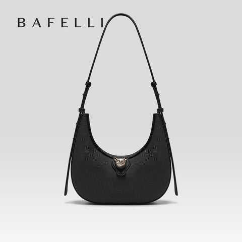BAFELLI 2025 Women's Luxury Genuine Leather Cat Fashion Handbag