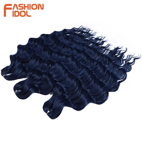 Anna 24 Inch Synthetic Hair Water Wave Braiding Hair Extensions