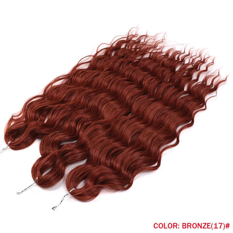 Noble Hair Synthetic Loose Deep Wave 24" Braiding Hair Extensions
