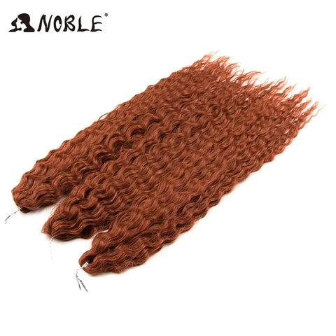 Noble Hair Synthetic Twist Crochet Curly Hair 24 Inch Ombre