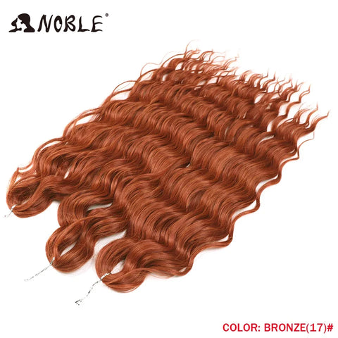 Noble Synthetic Hair Water Wave Twist Crochet Hair Extensions