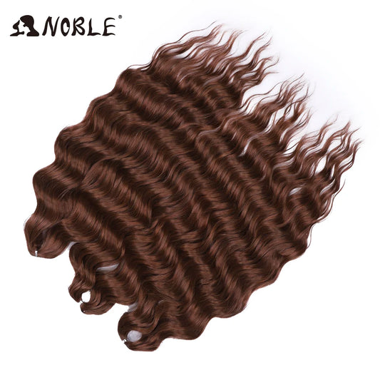 Noble Hair Water Wave Twist Crochet Hair - Ombre Blonde Pink 24 Inch