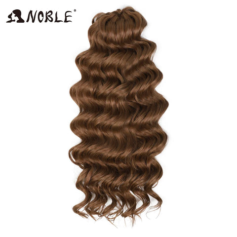 Noble Synthetic Twist Crochet Curly Hair 16“ Rainbow Color