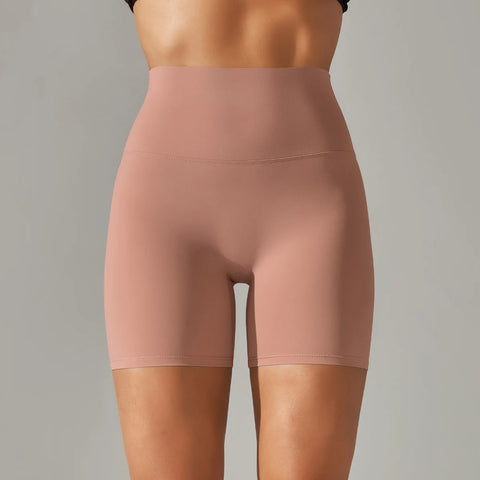 Summer High-Waist Push-Up Yoga Shorts – Fitness, Gym & Bike Shorts for Women