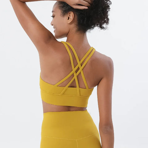 SOISOU Dames Cropped Bralette - Ademende sportbeha in 25 kleuren