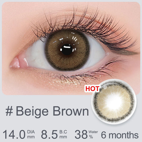 Mgaister Queen Prescription Color Contact Lenses - 1 Pair