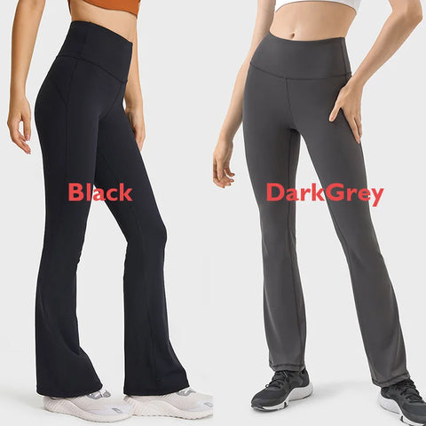 Nepoagym 31" dames flare legging met buikcorrectie