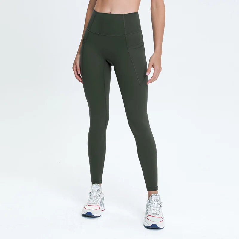 Nepoagym LOVELIFE Women Yoga Leggings with Side Pockets