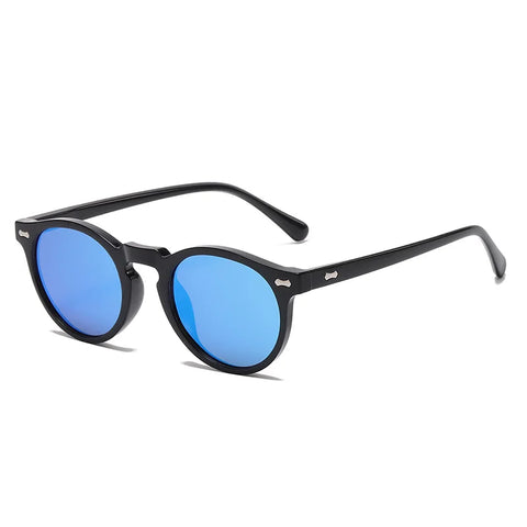 Retro kleine ronde gepolariseerde zonnebril - Vintage UV400 unisex rijzonnebril