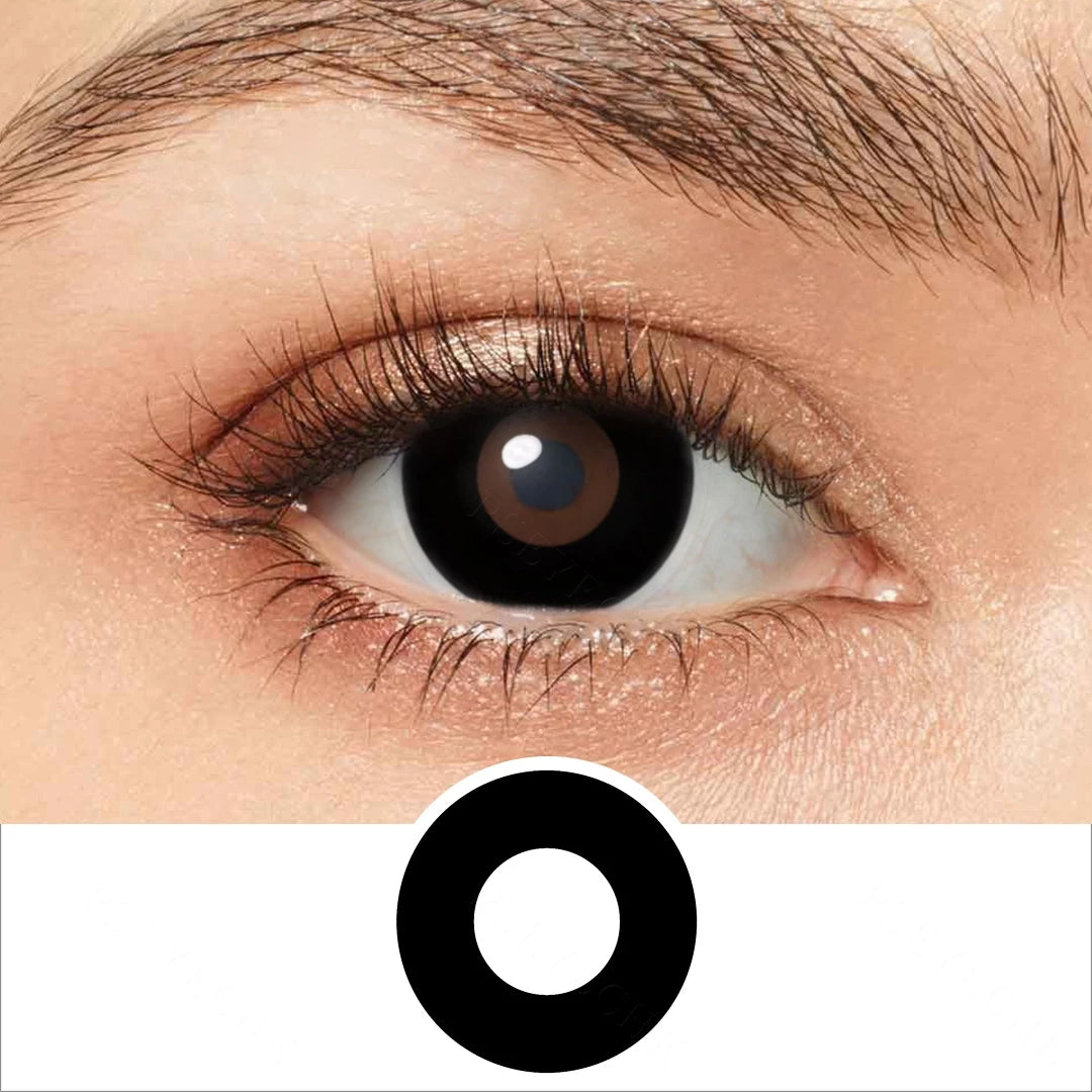 Anime Cosplay Mangekyou Sharingan Contact Lenses