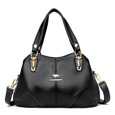 Luxury Retro Leather Crossbody Handbag for Women 2023