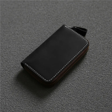 Zency Genuine Leather Unisex Car Key Holder – Elegant Key Organizer