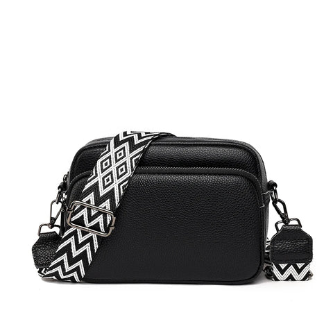 Luxury Soft Cowhide Leather Ladies Messenger Bag