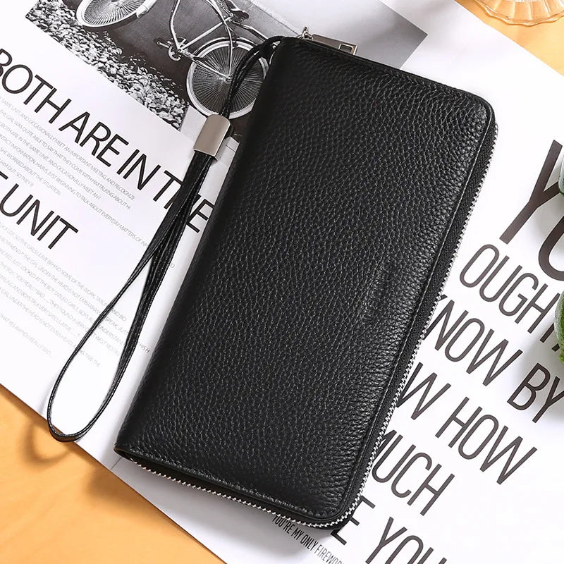 Zency Women's RFID Leather Organizer Wallet - Stylish & Secure