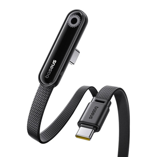 Baseus MVP3 100W USB C Elbow Cable - Fast Charging for iPhone 16/15 Pro Max & MacBook Pro