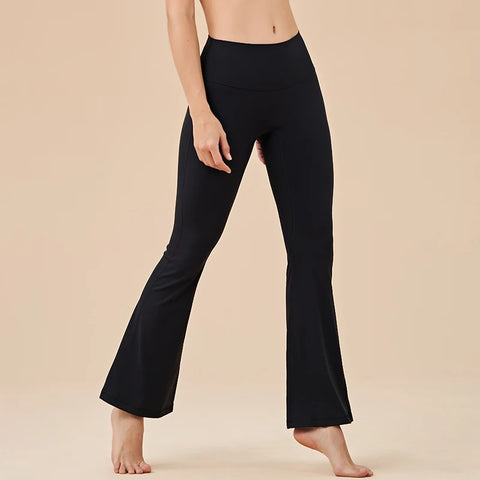 SOISOU Women's Bell-Bottom Yoga Leggings