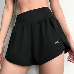 SOISOU Gym Yoga Women's Cycling Shorts Tight Skirt
