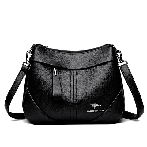 Luxury Soft Cowhide Leather Tote Bag for Women