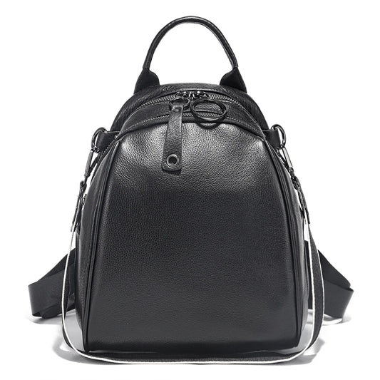 Zency Women's Soft Genuine Leather Travel Backpack