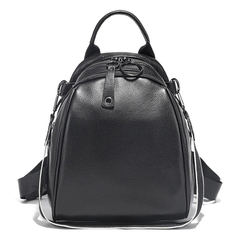 Zency Women's Soft Genuine Leather Travel Backpack