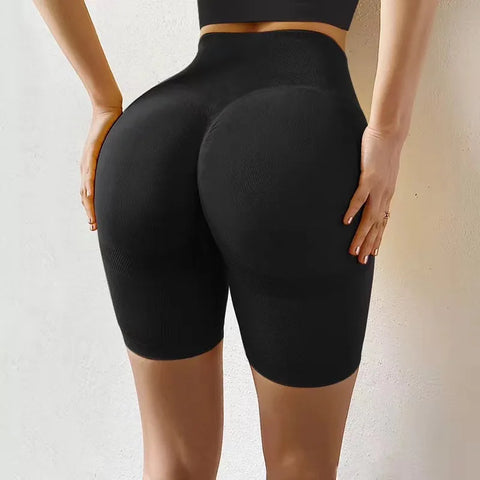 SOISOU Women's High Waist Nylon Gym Shorts - 10 Colors