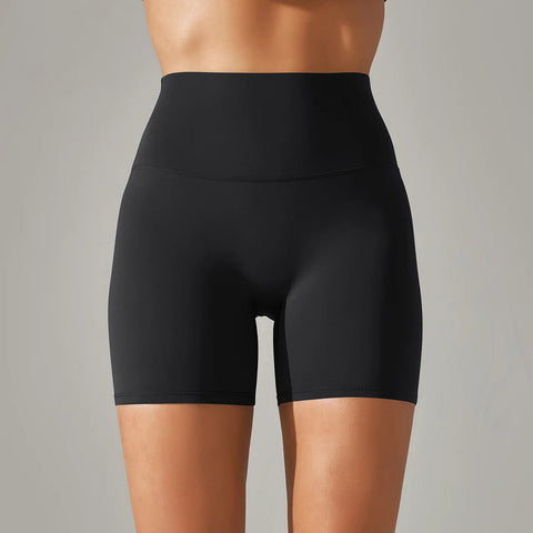 Summer High-Waist Push-Up Yoga Shorts – Fitness, Gym & Bike Shorts for Women