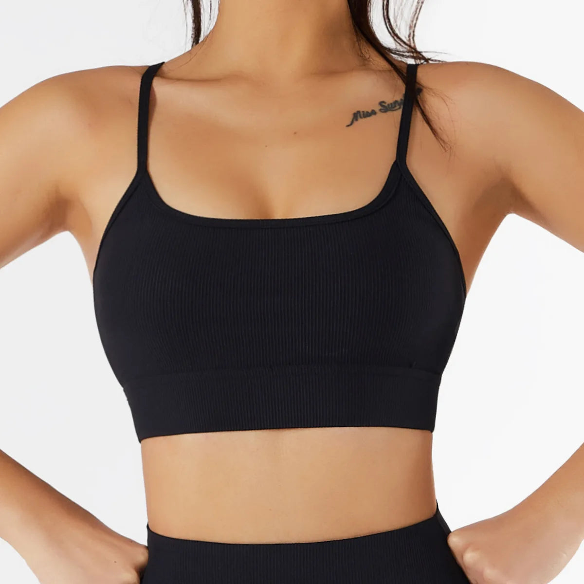 SOISOU New Yoga Bra Top for Women - Breathable Sports Bra
