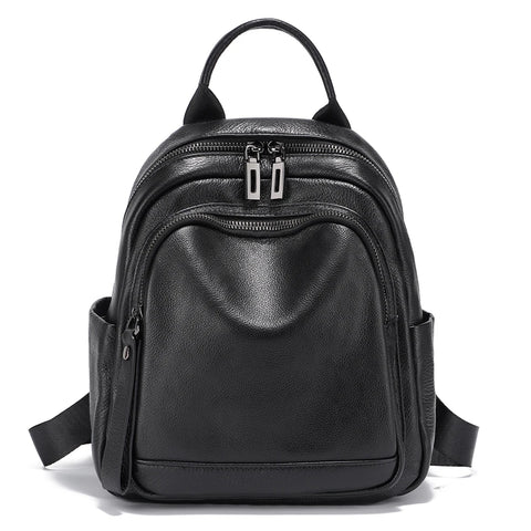 Zency 100% Genuine Leather Stylish Backpack for Women