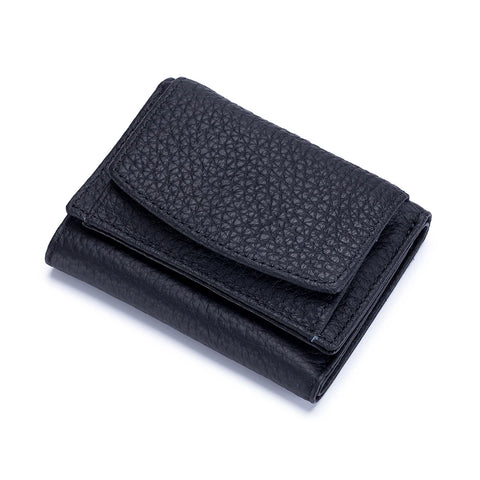 Zency Genuine Leather Wallet Case for Women - Stylish Mini Coin Purse & Card Holder
