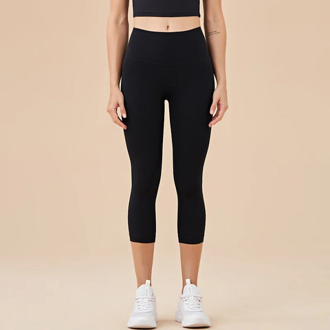 SOISOU Dames Yoga Capri Broek met Hoge Taille - 13 Levendige Kleuren