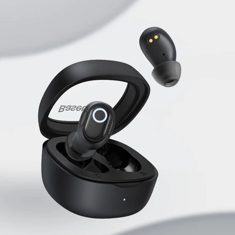 Baseus WM02 Wireless Earphones - TWS Bluetooth 5.3, Compact Design, 25-Hour Battery Life, Comfort Fit