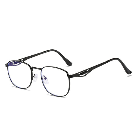 SHAUNA Vierkante metalen gradiënt zonnebril - Retro UV400 unisex punk zonnebril