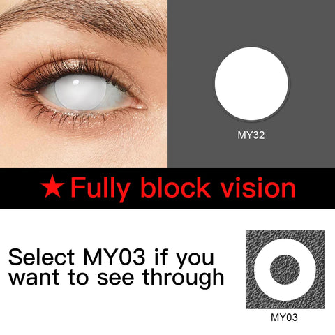 Anime Cosplay Mangekyou Sharingan Contact Lenses