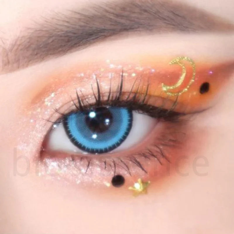 Bio-essence Korean Colored Contact Lenses - Pink & Cyan
