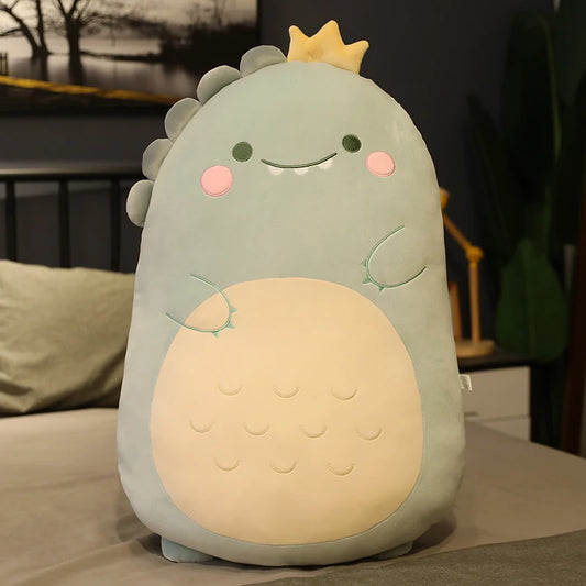 Little Animals Plush Toy – 45–80cm Squishy Dinosaur, Pig, Penguin & Bear Soft Cushion Doll