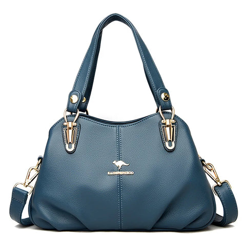 Luxury Retro Leather Crossbody Handbag for Women 2023