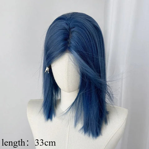 Ashley Sweet Short Bob Wig - Pink Blonde Lace Front Cosplay