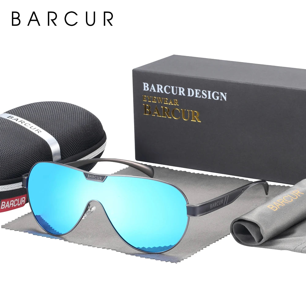 BARCUR gepolariseerde zonnebril – tijdloze UV400 unisex bril