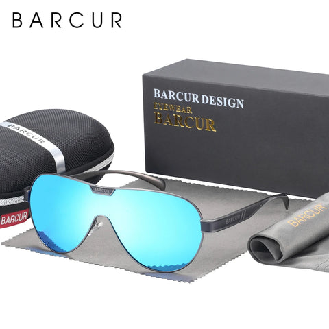 BARCUR gepolariseerde zonnebril – tijdloze UV400 unisex bril