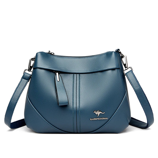 Luxury Soft Cowhide Leather Tote Bag for Women