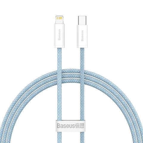 Baseus USB-C Fast Charging Cable for iPhone 14/13/12/11 Pro Max, iPad & MacBook - 20W Power Delivery