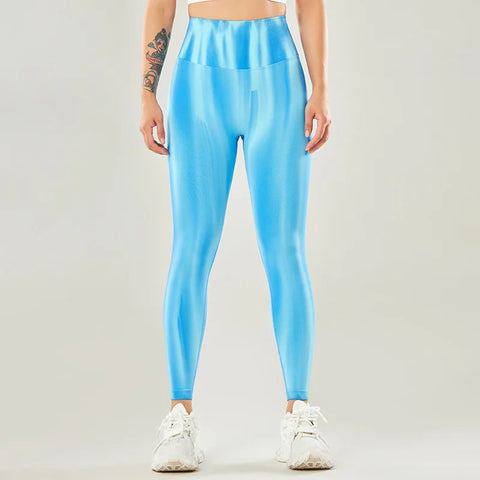 SOISOU Tie-dye naadloze leggings voor dames - Stijlvol comfort voor elke training