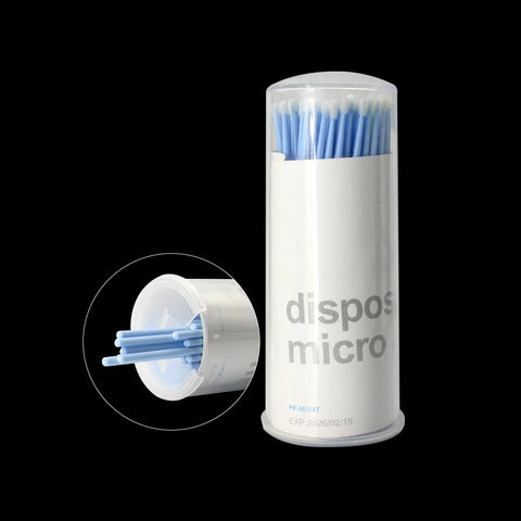 AILEISHI 100PCS Eyelash Extension Cleaning Swabs
