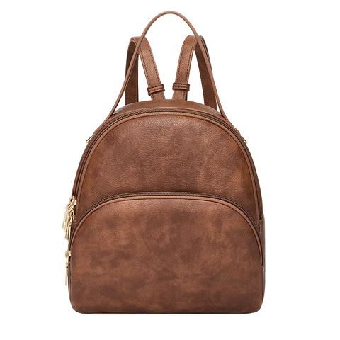 Cnoles Fashion Designer Backpack for Women - Small Leather Rucksack for School & Travel
