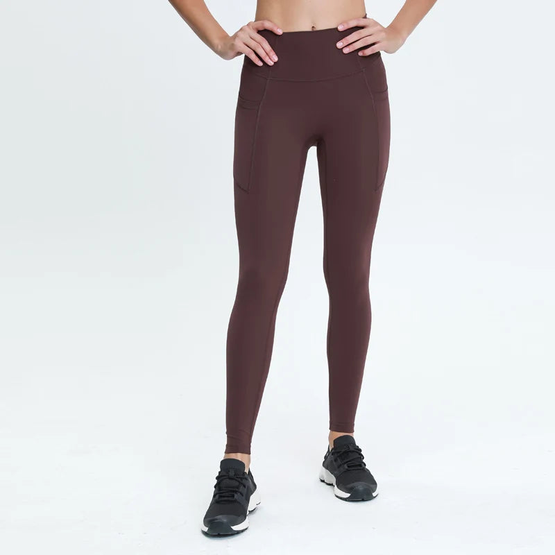 Nepoagym LOVELIFE Women Yoga Leggings with Side Pockets