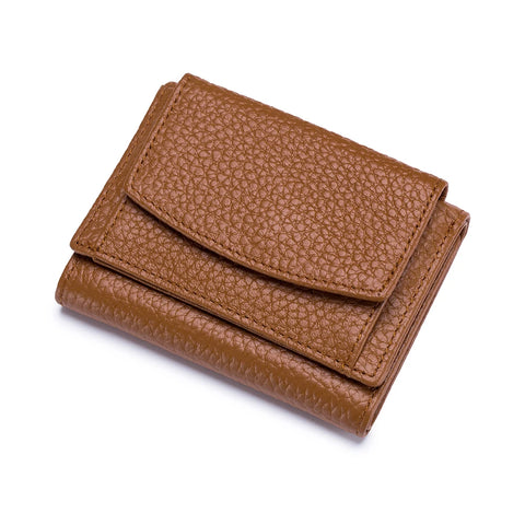 Zency Genuine Leather Wallet Case for Women - Stylish Mini Coin Purse & Card Holder