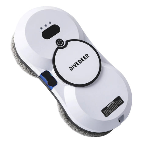 DIVEDEER Window Cleaning Robot - Large Suction Spray Electric Vacuum Cleaner